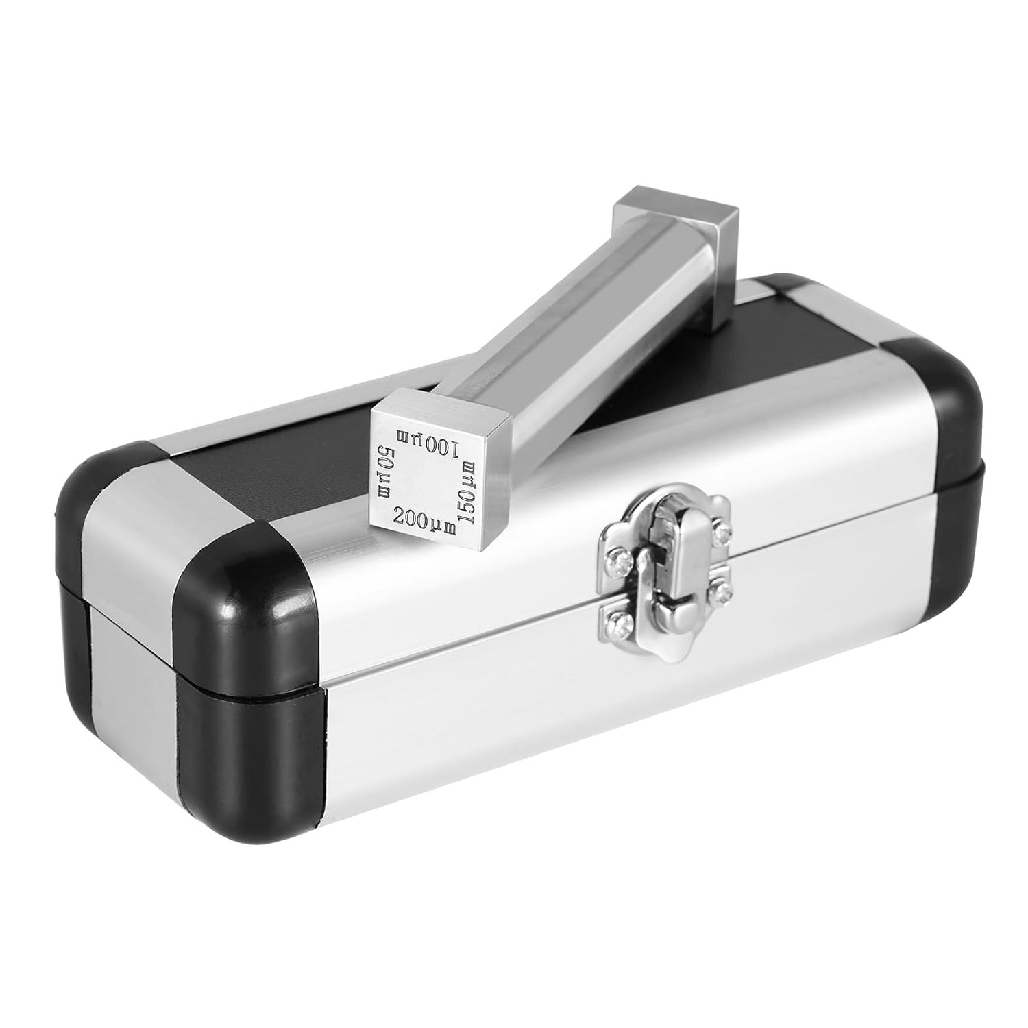 Aplicador de Revestimento de Filme Molhado 4 Lados - 50/100/150/200 μm - Aço Inoxidável 80mm
