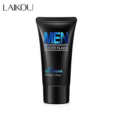 LAIKOU BB Creme Corretivo Iluminador Natural - Cobertura Completa para Homens