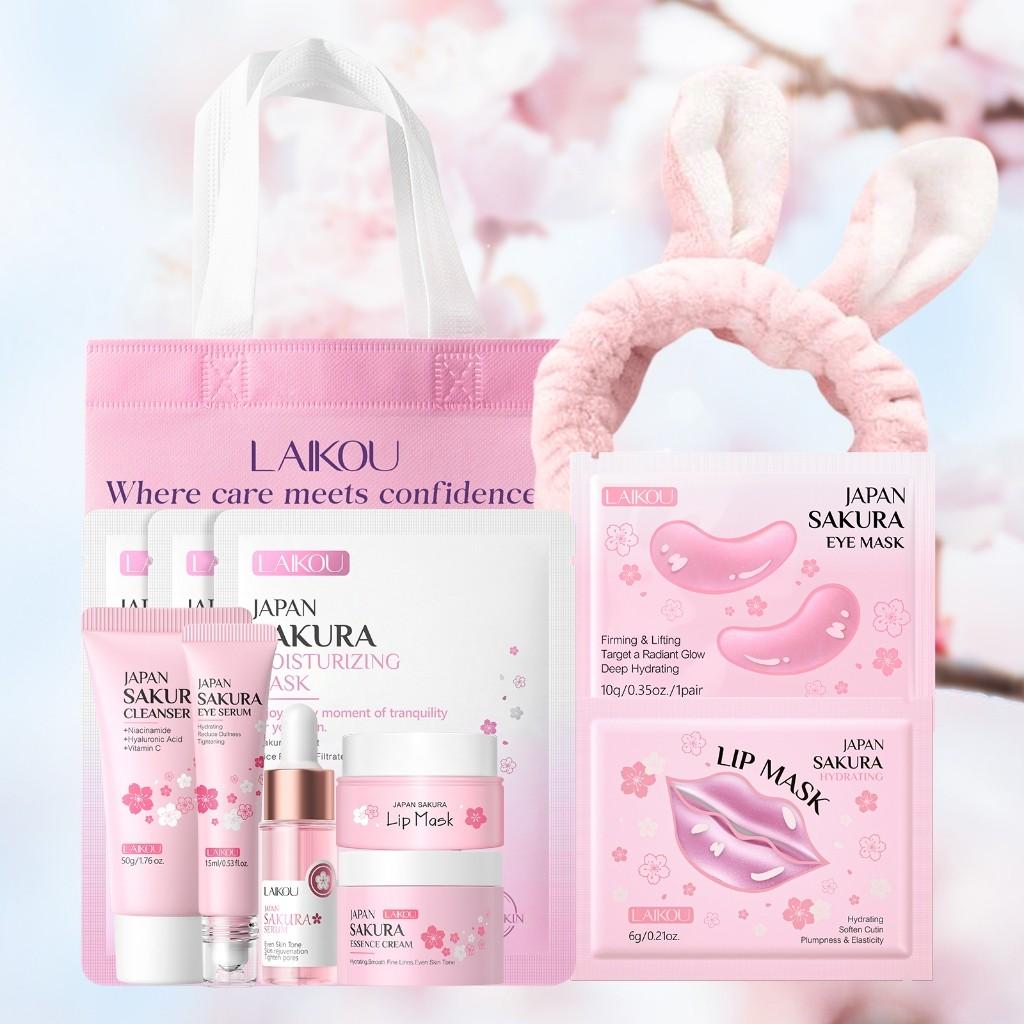 LAIKOU Sakura: Pele Radiante em 7 Passos