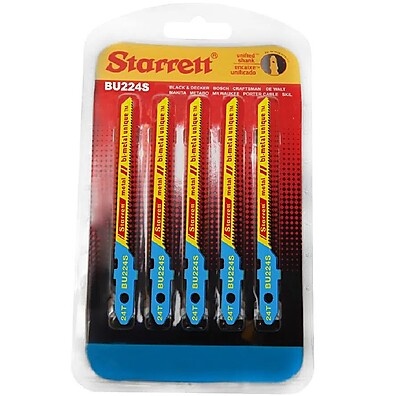 Lâmina Starrett BU224S 50mm 24D – Corte Preciso em Curvas