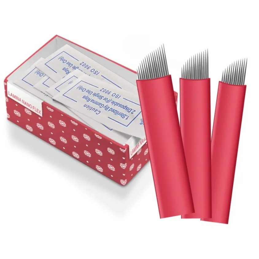 Lâmina Tebori 12 Flex Chanfrada Nano 0,18 – 20 Unidades