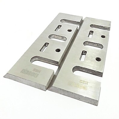 Lâminas para Plaina Bosch GHO 26-82D: Kit com 2 Unidades