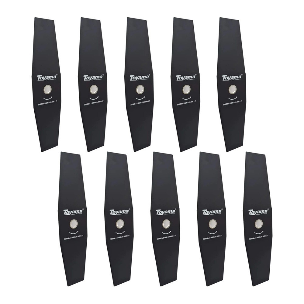 Lâminas para Roçadeira Toyama: Kit 10 Unidades
