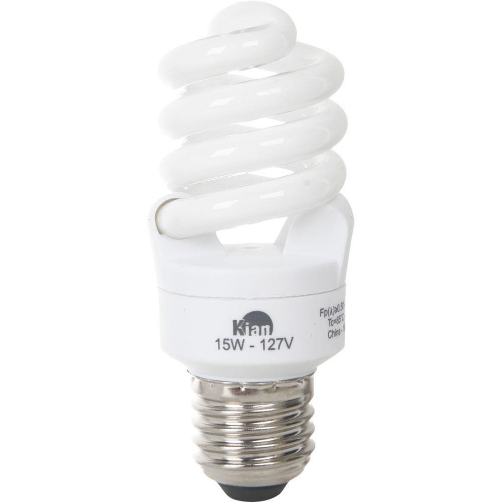 Lâmpada Espiral 15W Kian: Economia e Luz!