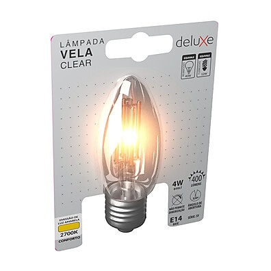 Lâmpada Filamento LED: Charme e Economia!
