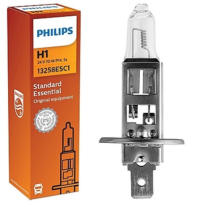 Lâmpada H1 70W 24V Philips: Iluminação Forte e Segura