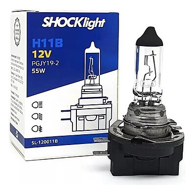 Lâmpada H11B Shocklight: Iluminação Automotiva Superior