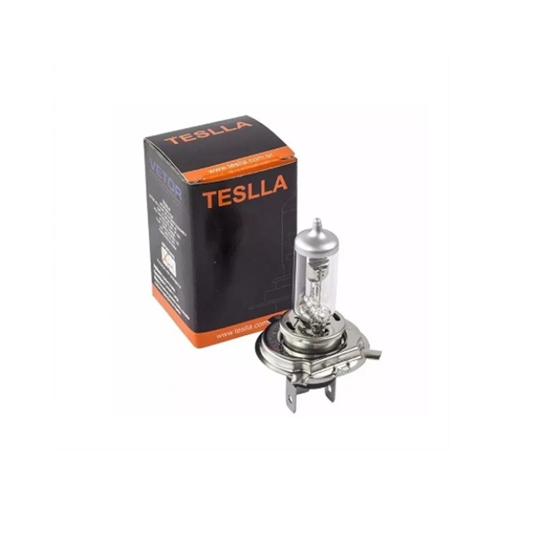 Lâmpada H4 24V Teslla: Iluminação Automotiva Superior