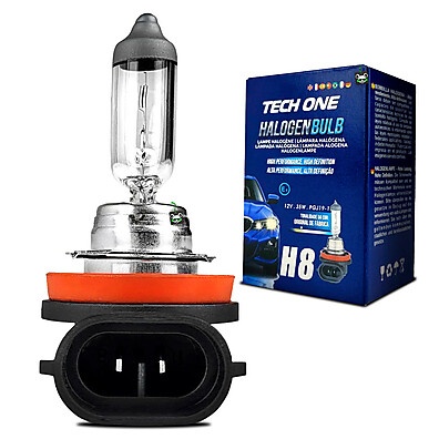 Lâmpada H8 4300k: Iluminação Automotiva Techone