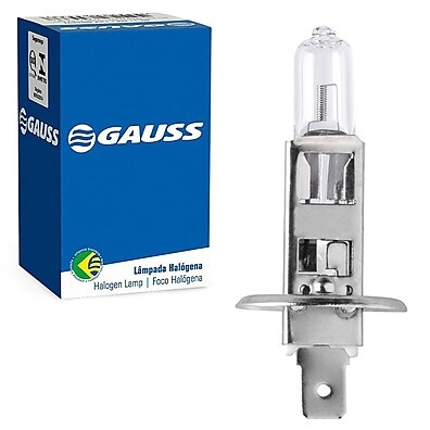 Lâmpada Halógena H1 12V 55W P14.5s – Potência e Qualidade Gauss