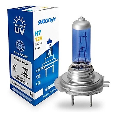 Lâmpada Halógena H7 Super Branca: Iluminação Potente!