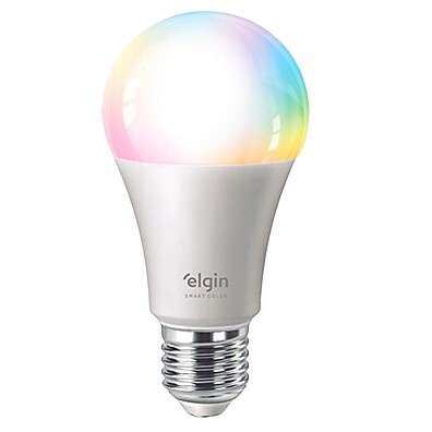 Lâmpada Inteligente Led Elgin 15W RGB – Controle Total pela Alexa