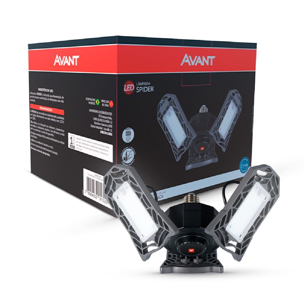 Lâmpada LED 100W Spider: Iluminação Potente e Econômica