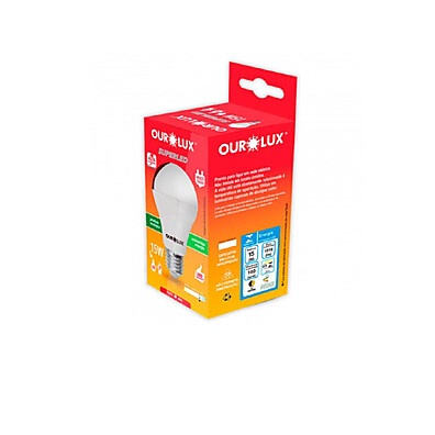 Lâmpada LED 15W: Economia e Luz Branca OuroLux