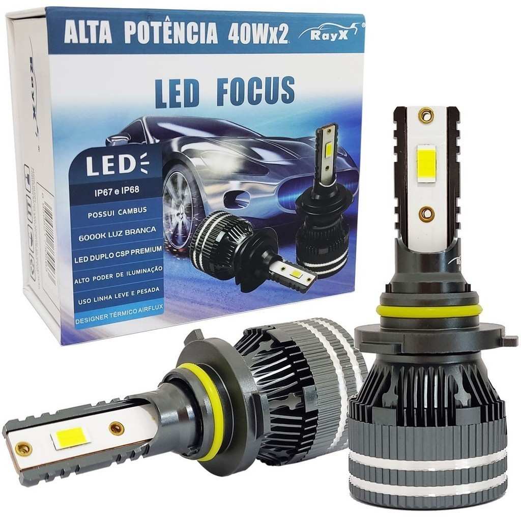 Lâmpada LED 80W: Iluminação Ultra Forte!