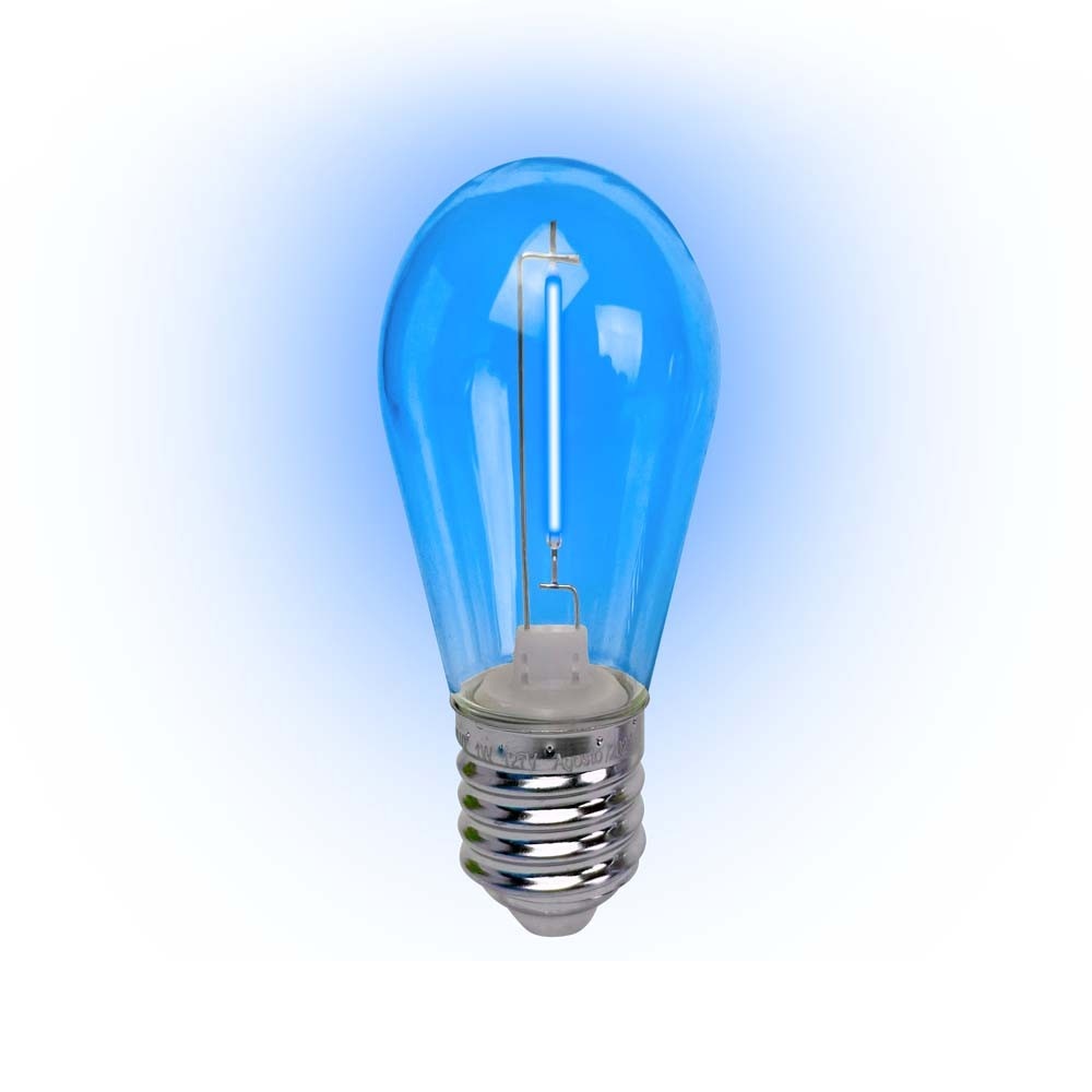 Lâmpada Led Azul Filamento: Decore com Estilo!
