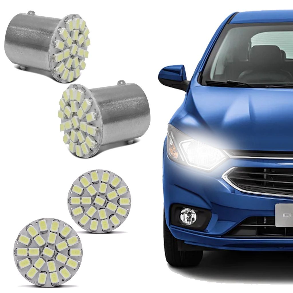 Lâmpada LED BA15s 12V: Iluminação Branca e Duradoura