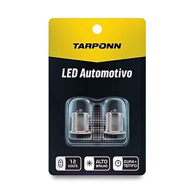 Lâmpada LED Ba15s Vermelha: Iluminação Automotiva Superior