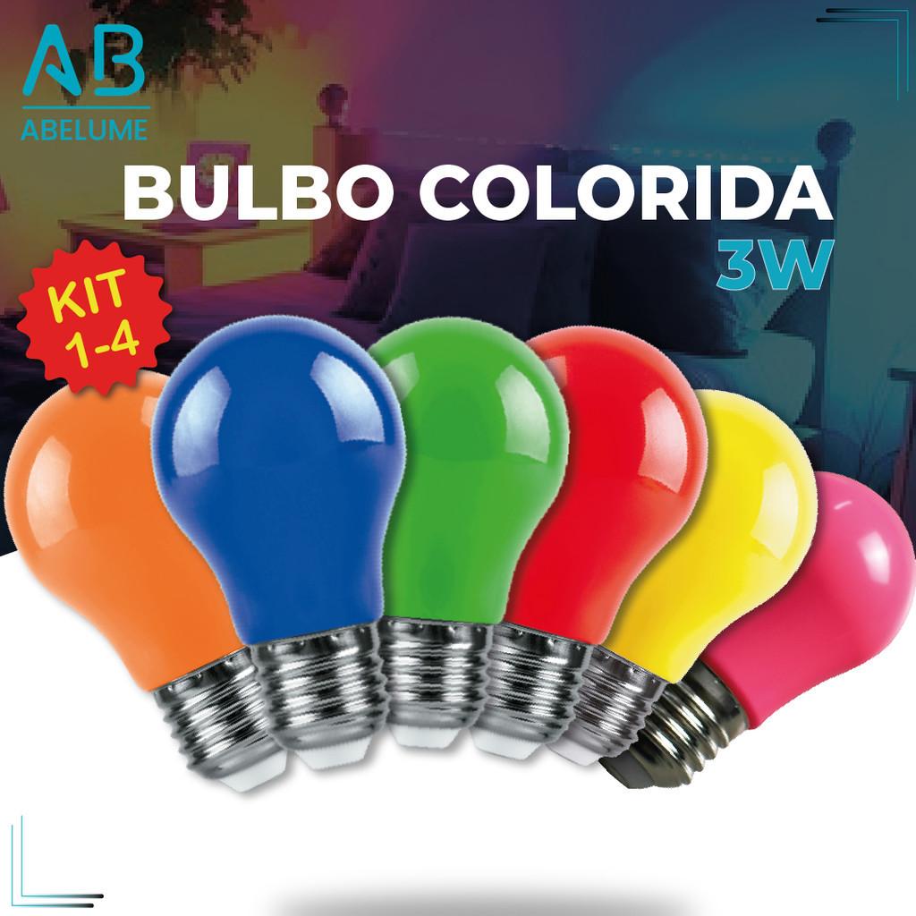 Lâmpada LED Colorida: Ilumine com Estilo!