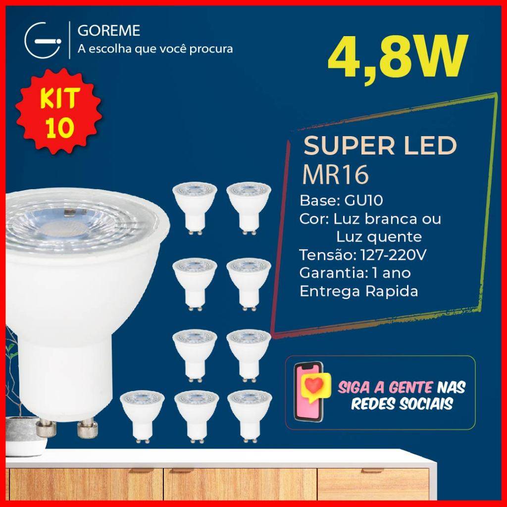 Lâmpada LED Dicroica GU10: Iluminação Eficiente!