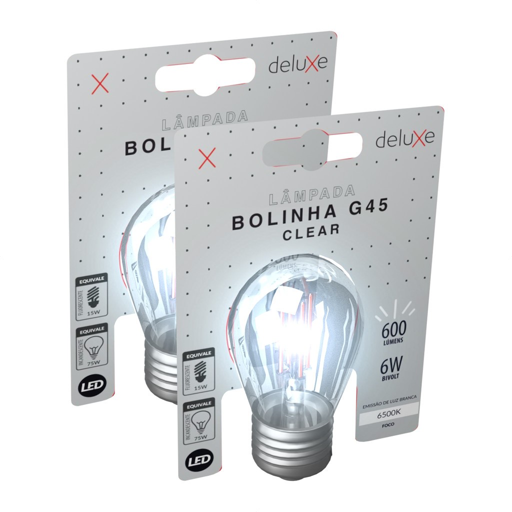 Lâmpada LED G45: Iluminação Moderna e Eficiente