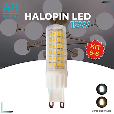 Lâmpada LED G9 12W: Ilumine com Economia!