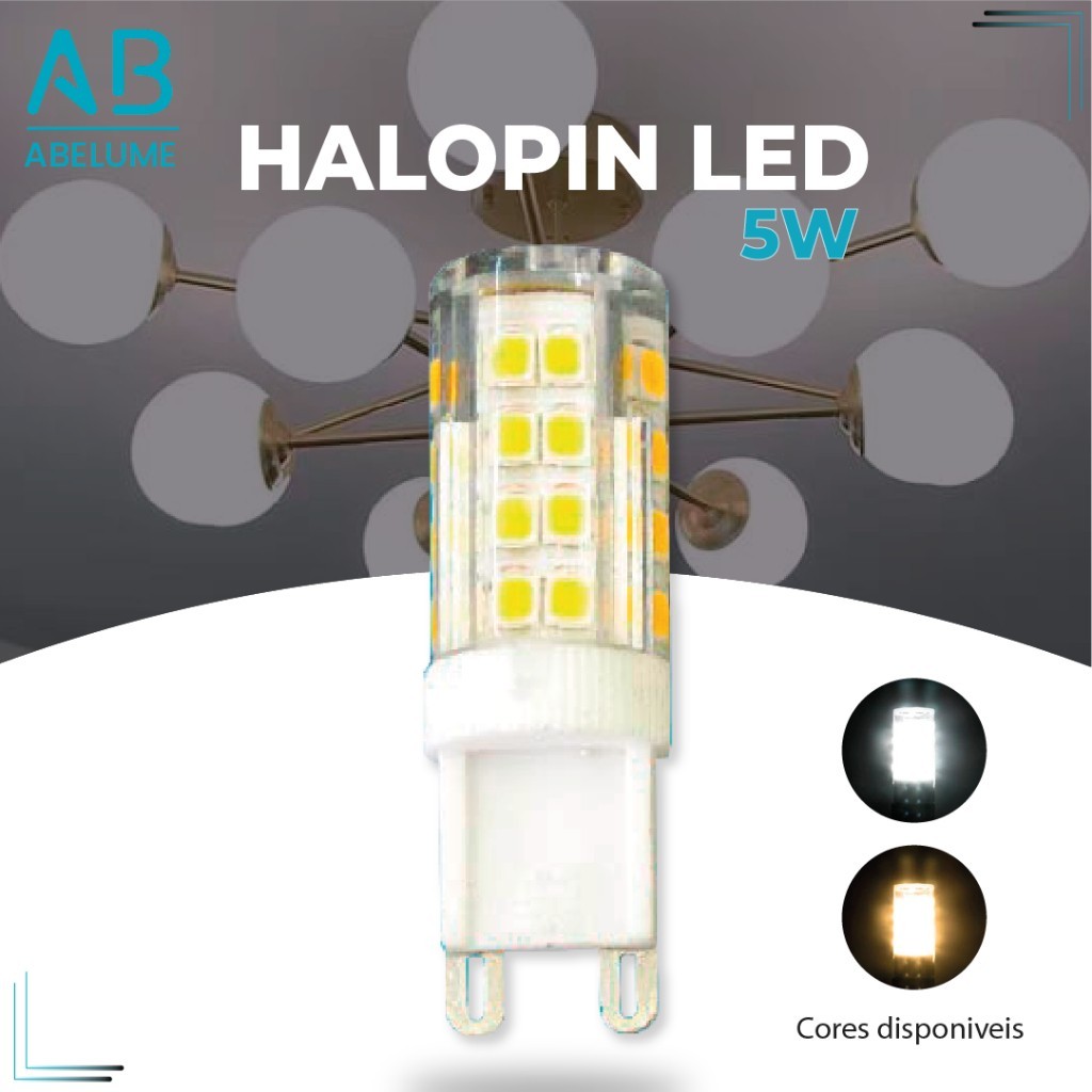 Lâmpada LED G9 5W: Ilumine com Economia!