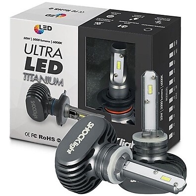 Lâmpada LED H27 Shocklight: 5000lm e Alta Performance