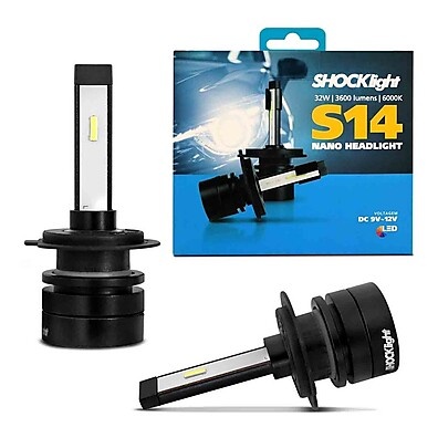 Lâmpada LED H7 32W 6000K: Iluminação Automotiva Superior