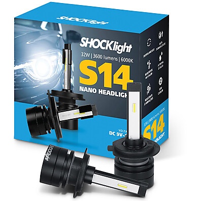 Lâmpada LED H7 32W Shocklight Nano: Encaixe Perfeito!