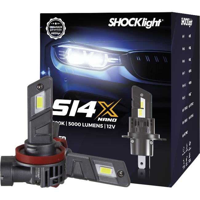Lâmpada LED H8/H11 Shocklight Nano: 5000 Lm