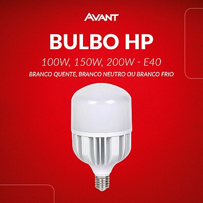 Lâmpada LED HP: Iluminação Potente e Econômica