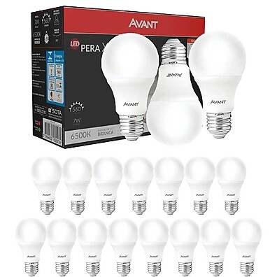Lâmpada LED Pera 7W Avant: Ilumine e Economize!