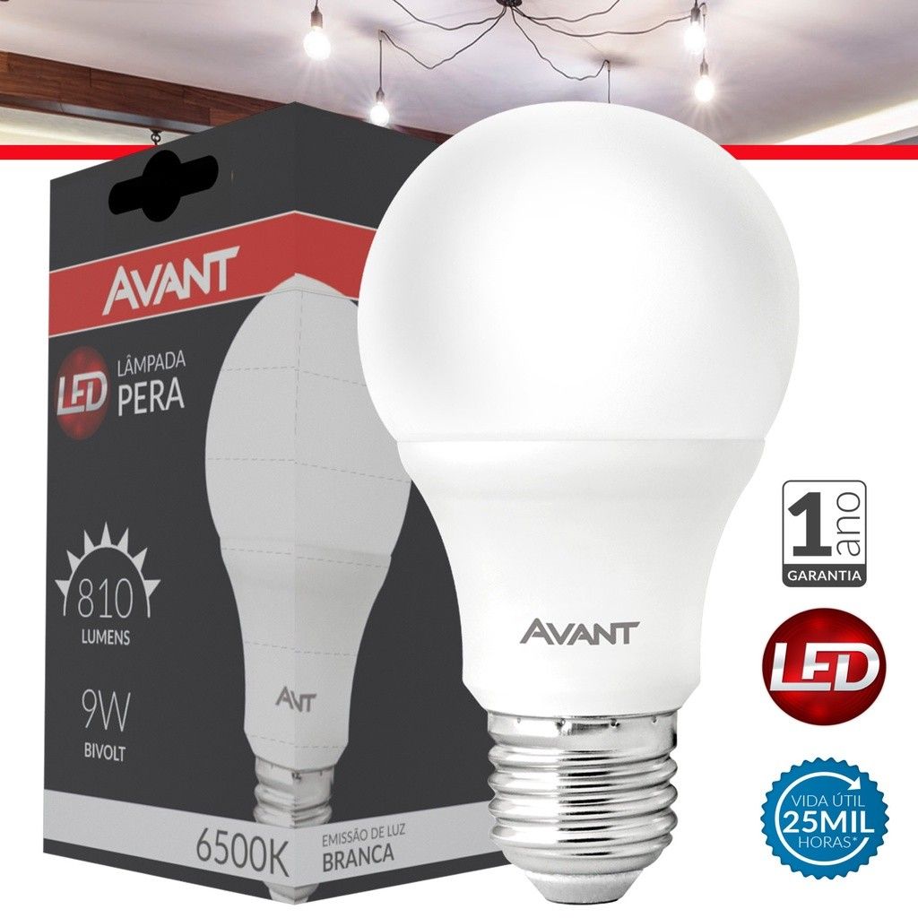 Lâmpada LED Pera: Economia e Luz Fria!