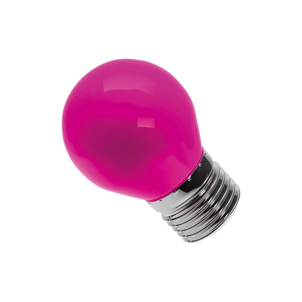 Lâmpada LED Rosa 6W Luminatti: Ilumine com Cor!