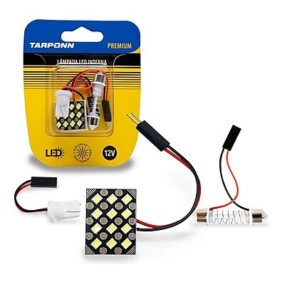 Lâmpada LED T10 12V: Iluminação Premium 6000K