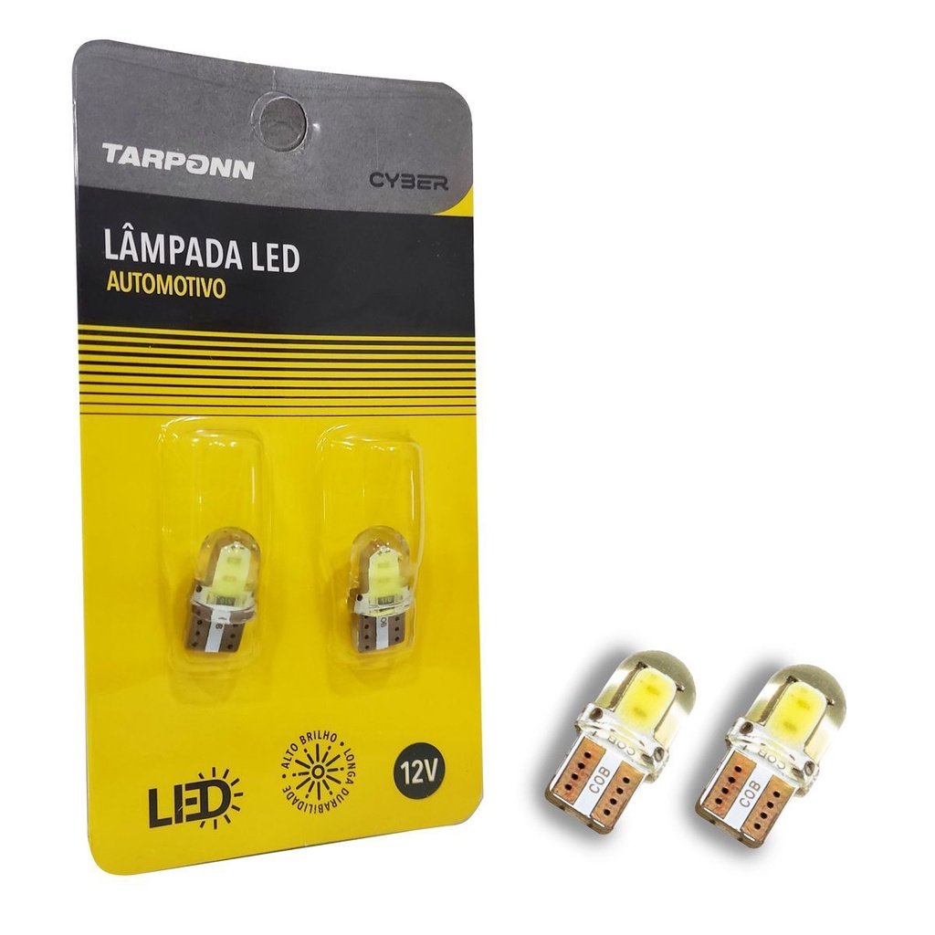 Lâmpada LED T10: Iluminação Automotiva Superior