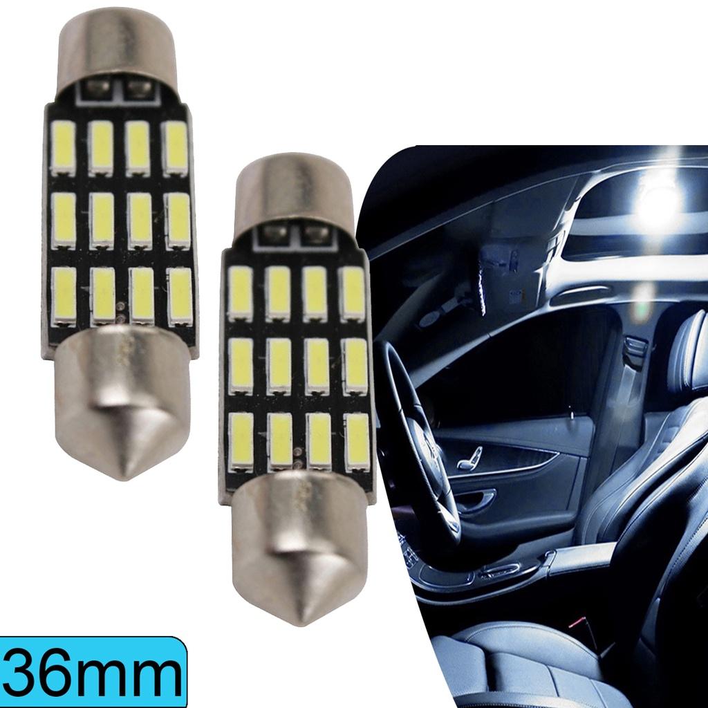 Lâmpada LED Torpedo 36mm: Ilumine Seu Carro!