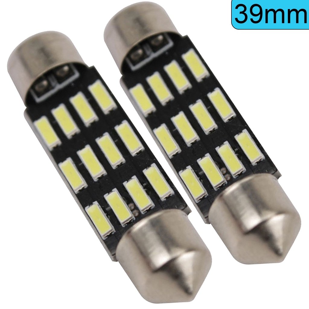 Lâmpada LED Torpedo 39mm: Ilumine Seu Carro!