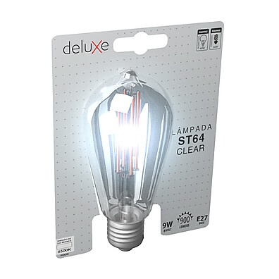 Lâmpada LED Vintage ST64: Ilumine com Estilo!