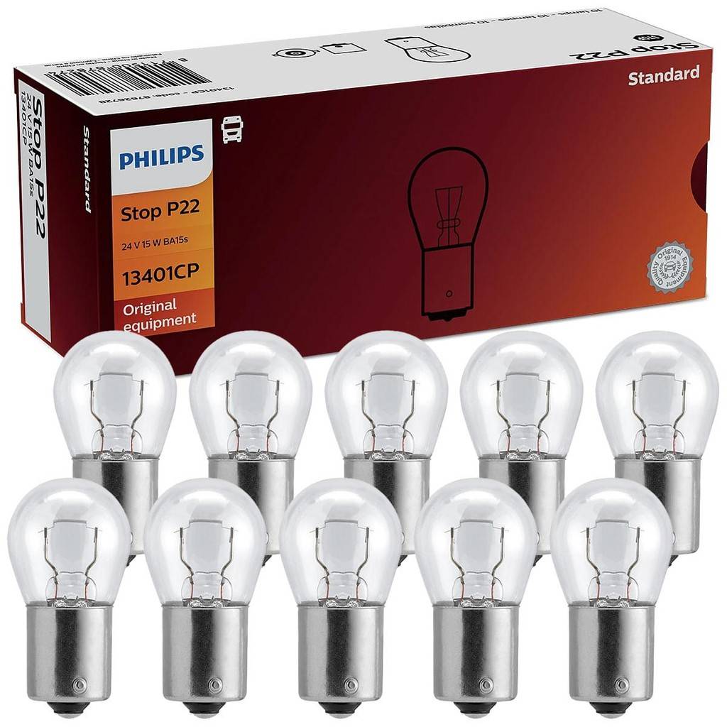 Lâmpada Philips 15W 24V: Sinalização Segura