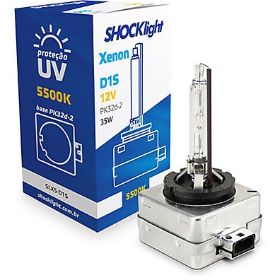 Lâmpada Xenon D1s 5500k: Iluminação Premium!