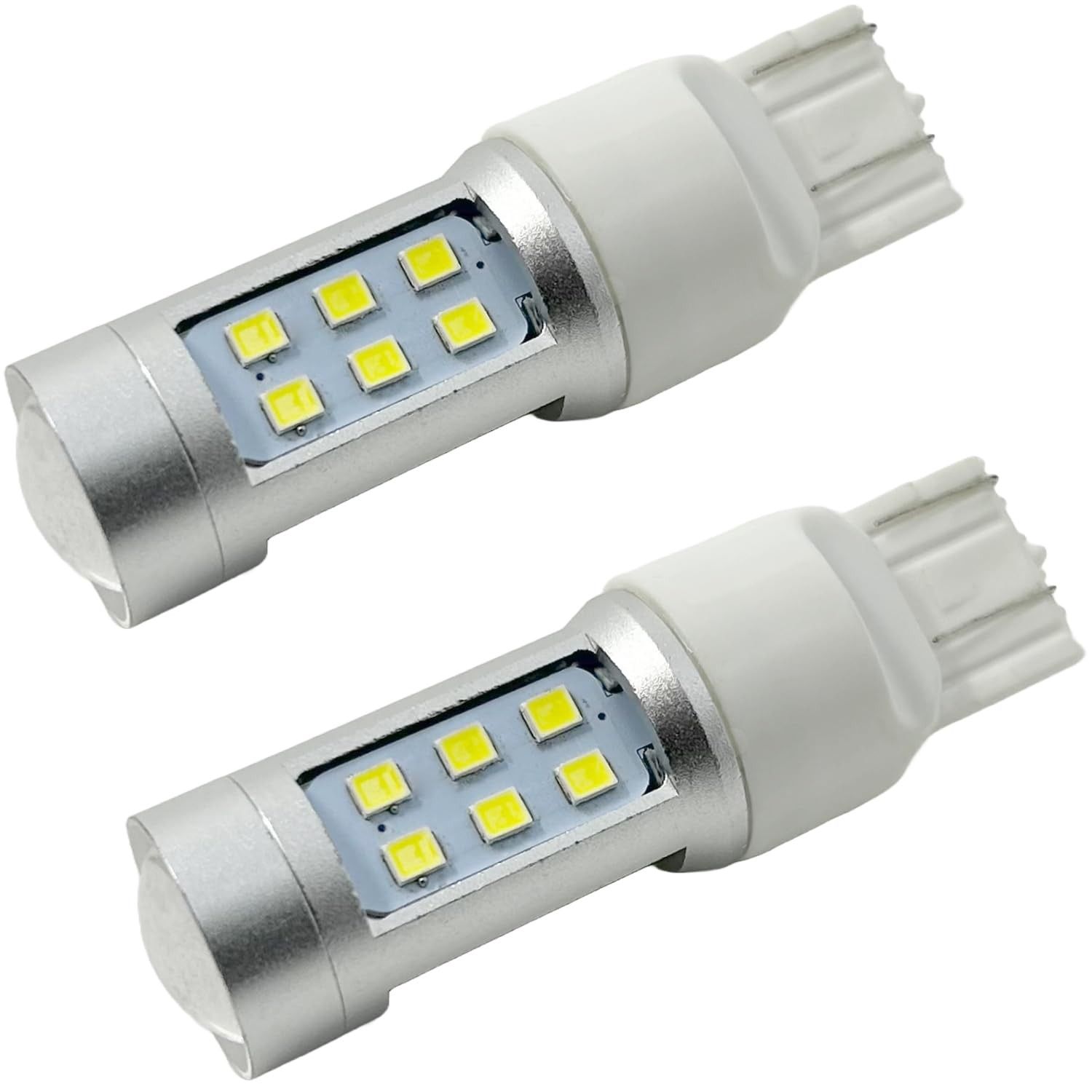 Lâmpadas de Ré LED DLH Western WT21-7W 4527: Upgrade Essencial para F150, F250 e Bronco (2021-2024) - Pacote com 2