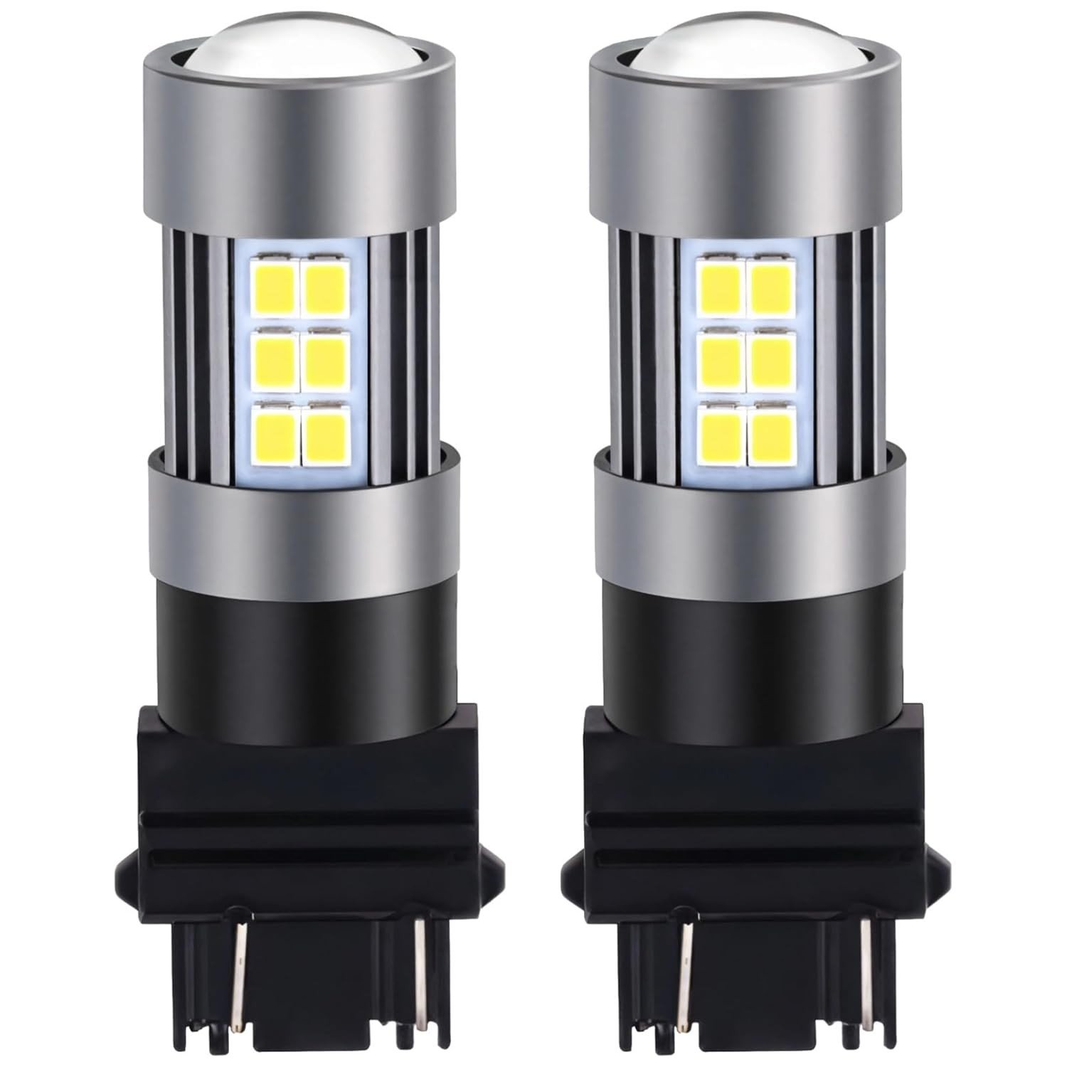 Lâmpadas de Seta LED 3157 2835 SMD: Brilho Intenso e Instalação Rápida para seu Veículo