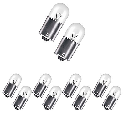 Lâmpadas Halógenas 12V: Kit 10 Unidades 5W