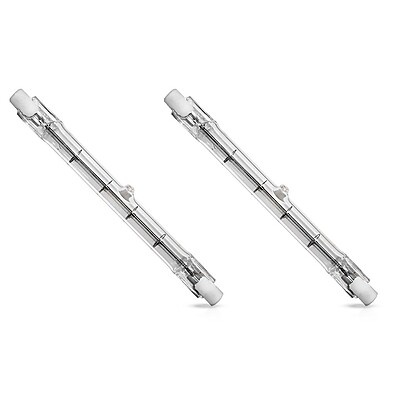 Lâmpadas Halógenas R7S 300W: Iluminação Amarela e Potente