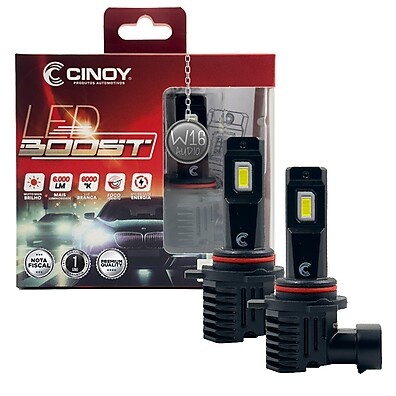 Lâmpadas LED Boost: 6000 Lumens e Sem Erro!