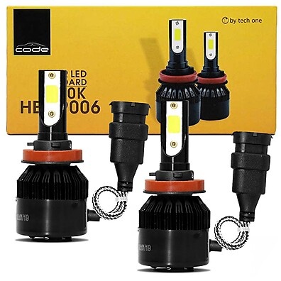Lâmpadas LED HB4 6000K 12V – 3000 Lúmens por Unidade