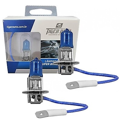 Lâmpadas Super Brancas H3: Iluminação 4200K