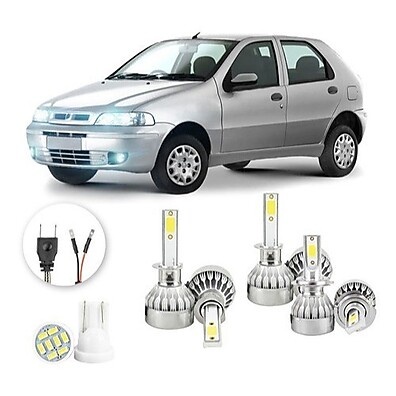 Lâmpadas Ultra Led Fiat Palio G2 20000lm: Alta Performance e Segurança